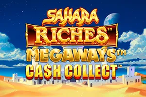 Playtech : Sahara Riches MegaWays: Cash Collect - GECKO158
