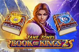 Playtech : Jane Jones In Book Of King 2 - GECKO158