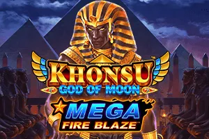 Playtech : Mega Fire Blaze: Khonsu God of Moon - GECKO158
