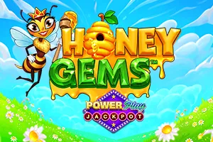 Playtech : Honey Gems PowerPlay Jackpot - GECKO158