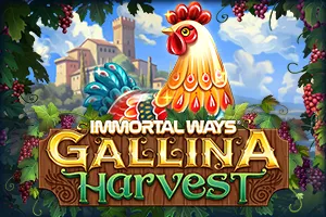Playtech : Immortal Ways Gallina Harvest - GECKO158