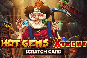 Playtech : Hot Gems Xtreme Scratch - GECKO158