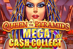 Playtech : Queen of the Pyramids: Mega Cash Collect - GECKO158
