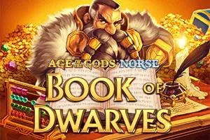 Playtech : Age of the Gods Norse: Book of Dwarves - GECKO158