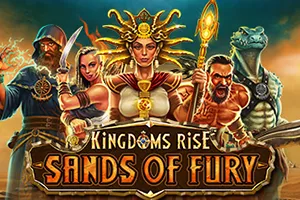 Playtech : Kingdoms Rise: Sands of Fury™ - GECKO158
